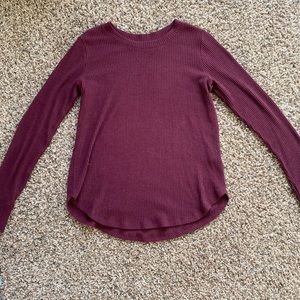 Maroon Abercrombie and Fitch Small